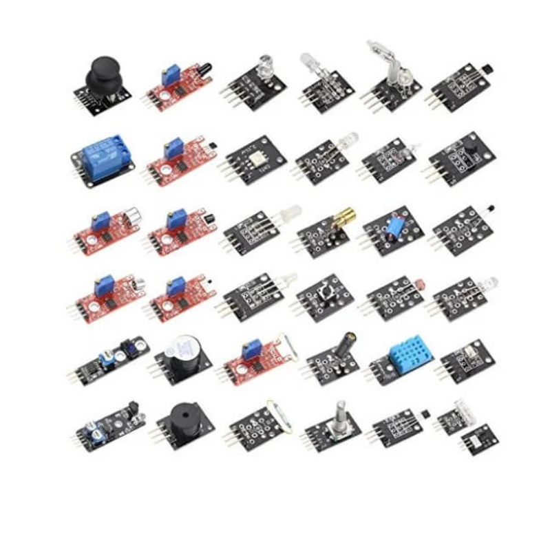 37 in 1 Sensors Kit compatible with Arduino