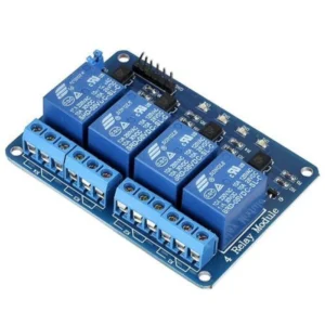 4 Channel 5V Relay Module with Optocoupler