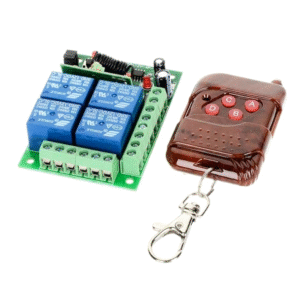 4 channel rf remote control kit
