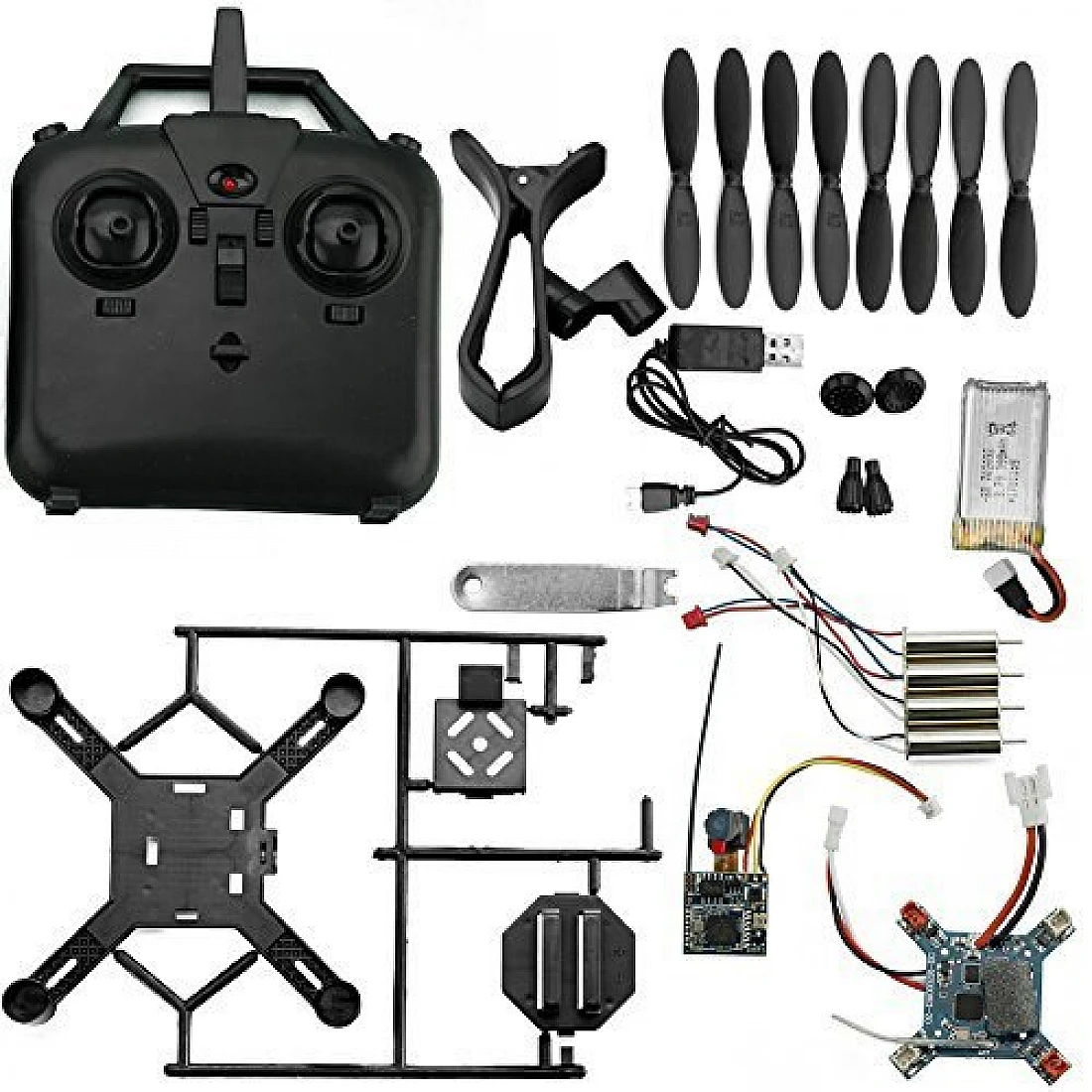 DM002 DIY RC Quadcopter with Camera & Wifi