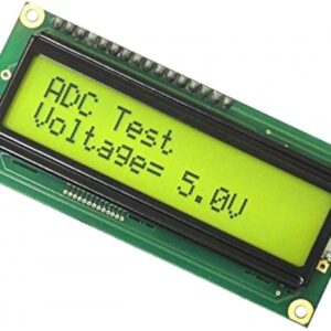 JHD162A 16x2 LCD Display Yellow/Green color