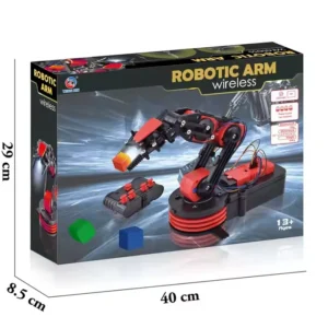 Robotic Arm Kit – Remote-Controlled Educational DIY Robotic Arm by Micron Robotics